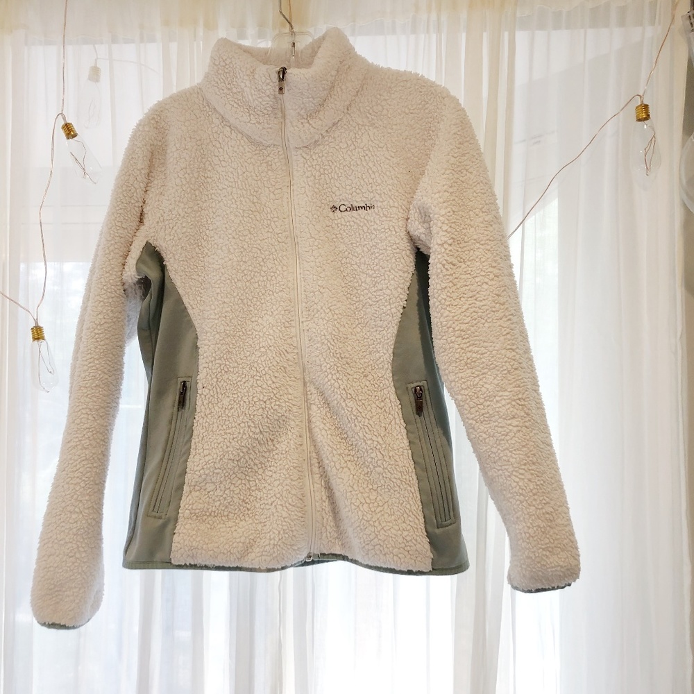 Columbia Full Zip Fleece Fuzzy Jacket